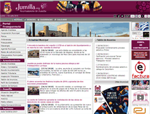 Tablet Screenshot of jumilla.org
